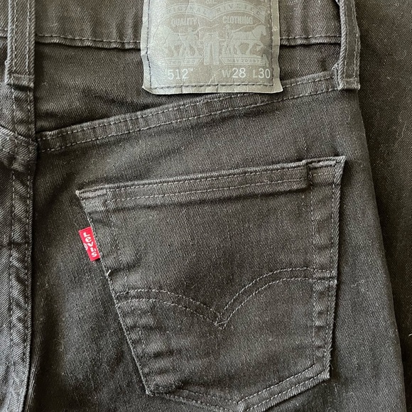 Levis 512 Slim Taper Men’s Jeans 28X30 - Picture 6 of 8